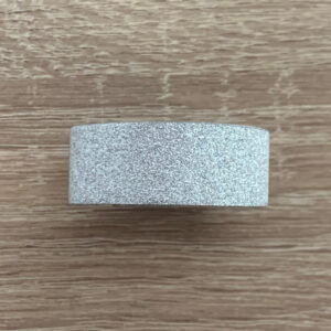 paper tape ruban adhesif gris argente paillete